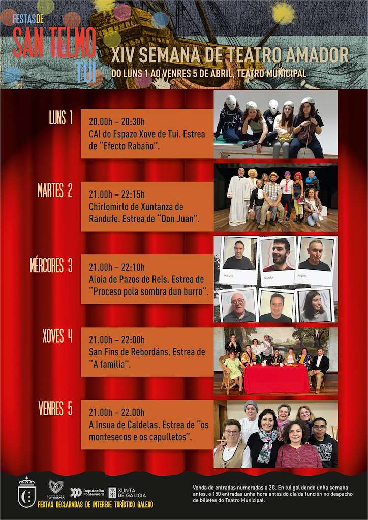 XIV Semana de Teatro Amador (2024) en Tui