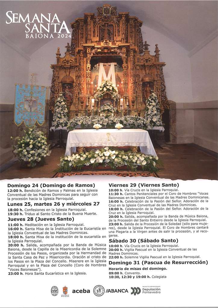 Semana Santa (2024) en Baiona