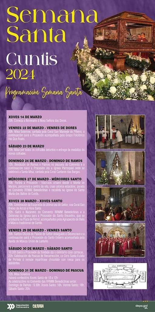 Semana Santa (2024) en Cuntis