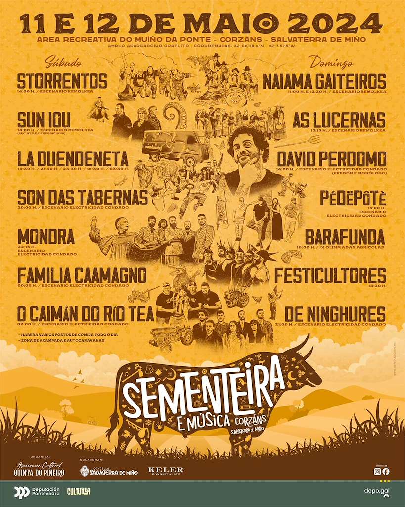 XV Sementeira e Música (2024) en Salvaterra do Miño