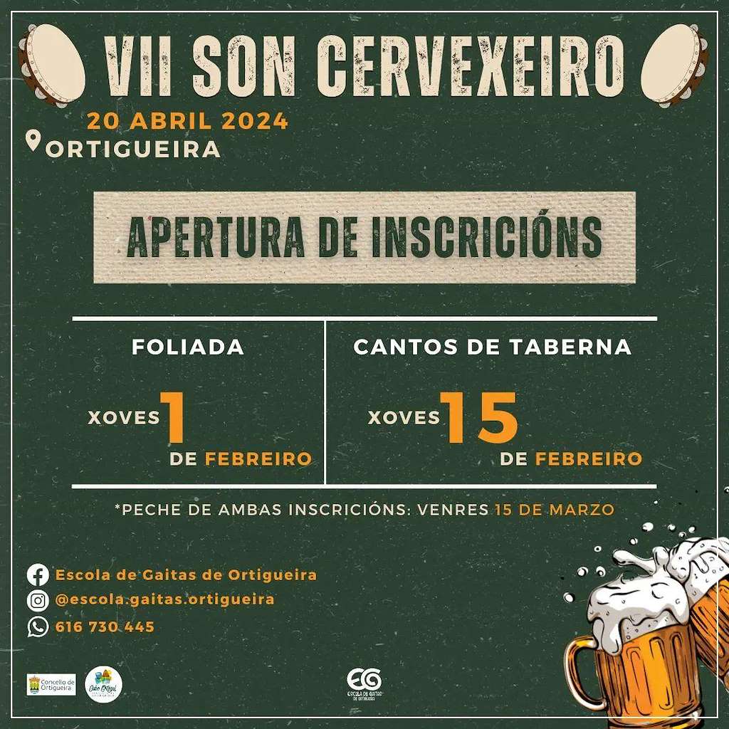 VII Serán Son Cervexeiro  (2024) en Ortigueira
