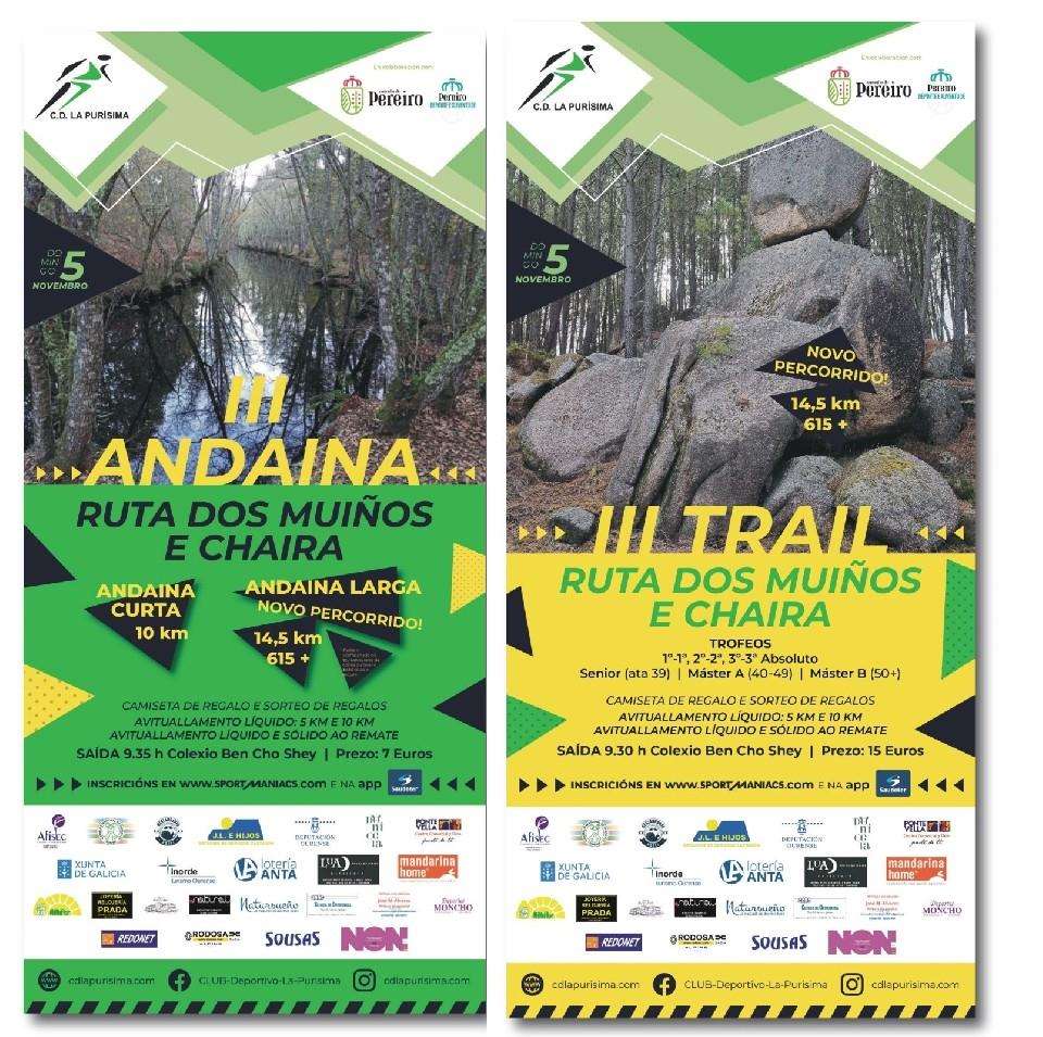 III Trail Ruta dos Muiños e a Chaira - III Andaina  en O Pereiro de Aguiar
