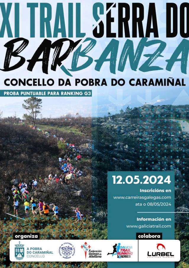 XI Trail Serra do Barbanza – Campionato de Galicia de Trail (2024) en A Pobra do Caramiñal
