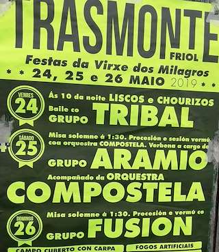 Virxe dos Milagros de Trasmonte (2026) en Friol