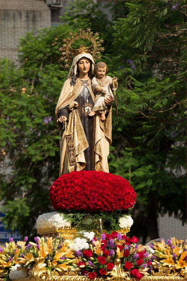 Virxe do Carme de Cabaleiros en Tordoia