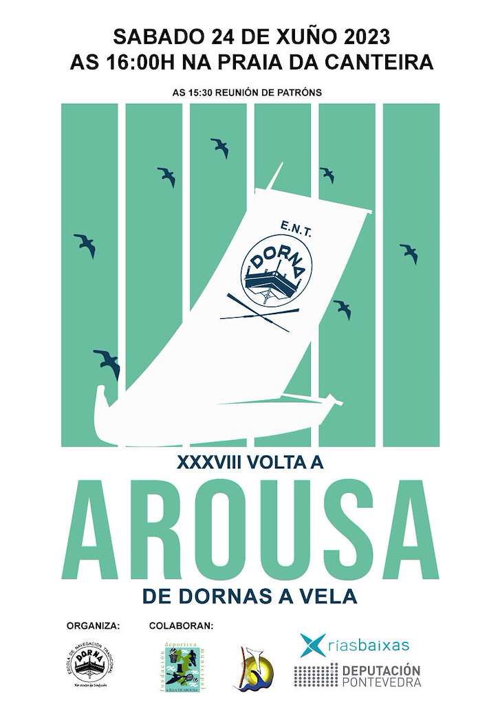 XXXVIII Volta á Arousa de Dornas a Vela en Illa de Arousa