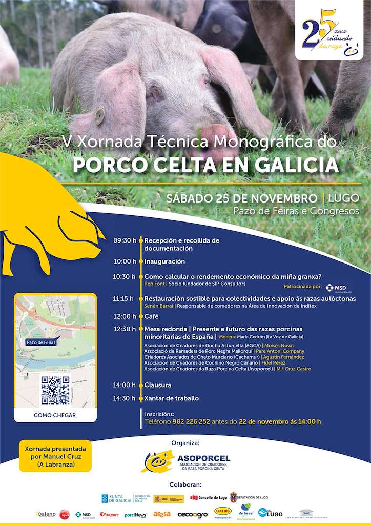 V Xornada Técnica Monográfica do Porco Celta en Lugo