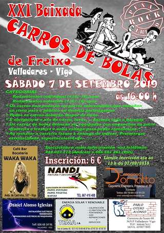 XXIV Baixada de Carros de Bolas de Freixo en Vigo