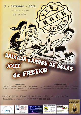 XXIV Baixada de Carros de Bolas de Freixo en Vigo