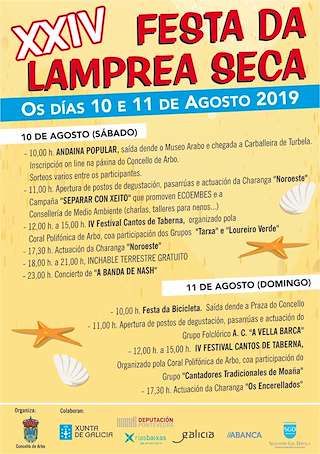 XXX Festa da Lamprea Seca en Arbo