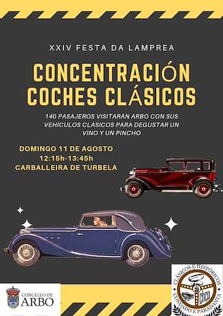 XXX Festa da Lamprea Seca en Arbo