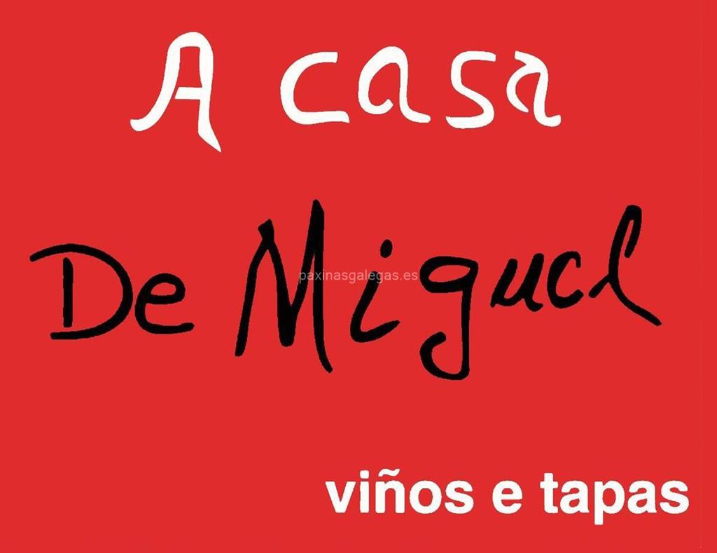 logotipo A Casa de Miguel