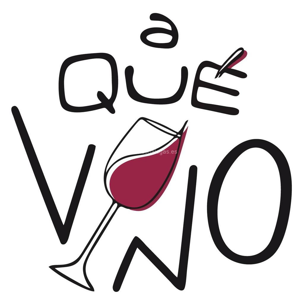 logotipo A Qué Vino