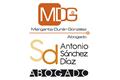 logotipo Abogados MDG y Antonio Sánchez