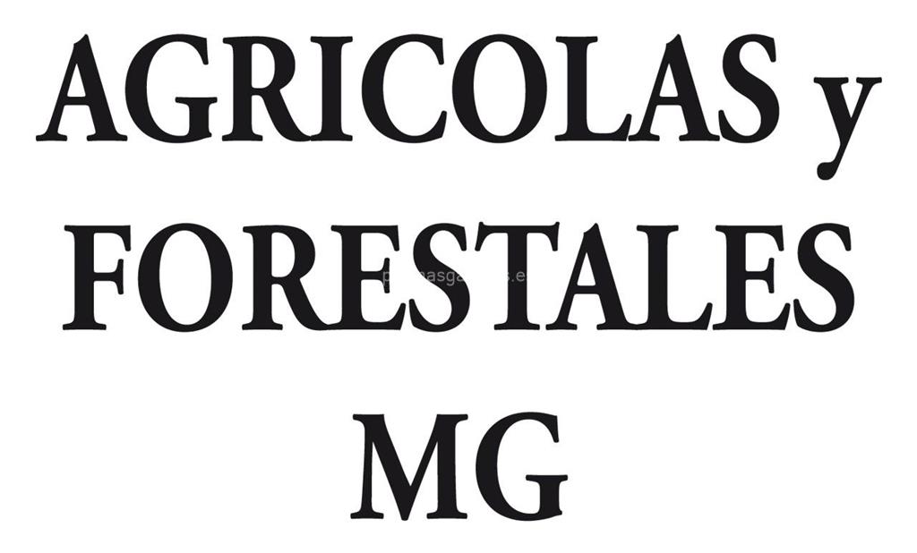 logotipo Agrícolas y Forestales MG