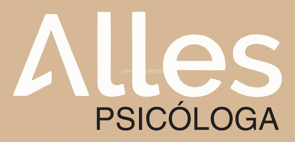 logotipo Alles Psicóloga