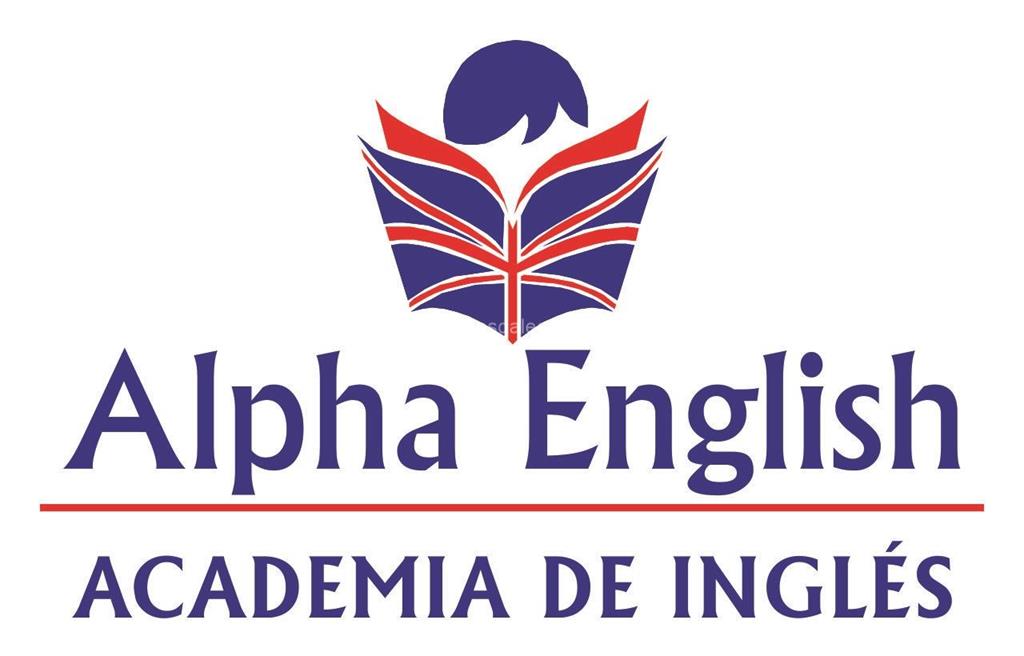 logotipo Alpha English