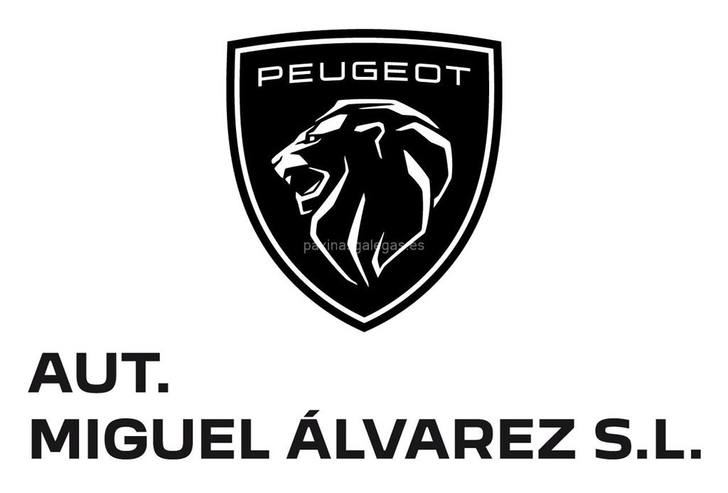 logotipo Automóviles Miguel Álvarez - Peugeot