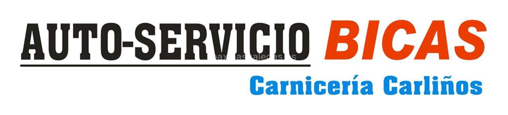 logotipo Autoservicio Bicas - Carnicería Carliños 