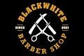 logotipo Blackwhite Barber Shop