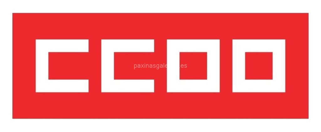 logotipo CCOO - Comisións Obreiras - Sector Ferroviario