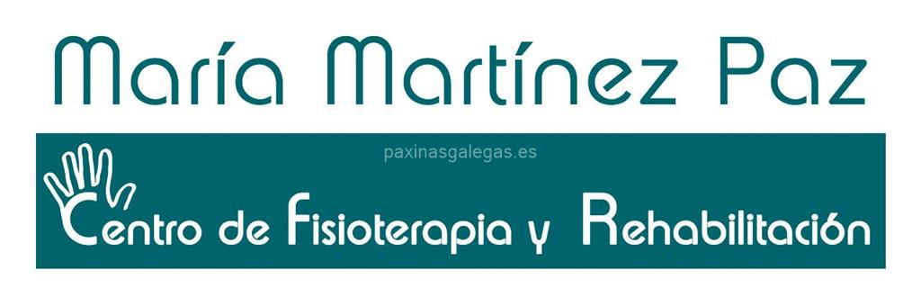 logotipo Centro de Fisioterapia-Rehabilitación María Martínez Paz
