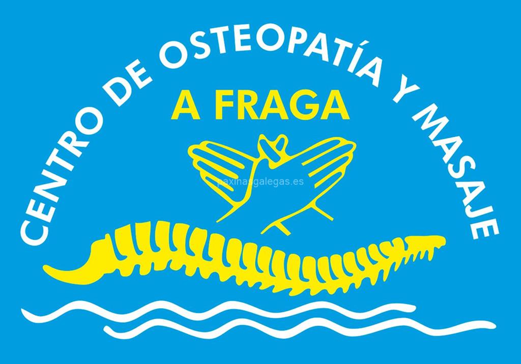 logotipo Centro de Osteopatía y Masaje A Fraga