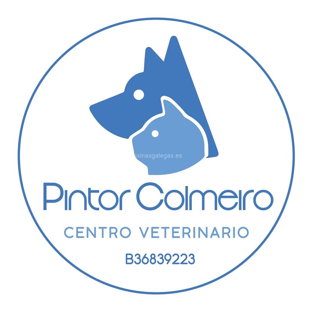 logotipo Centro Veterinario Pintor Colmeiro
