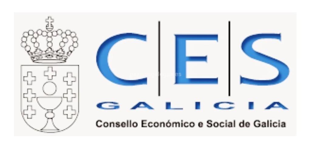 logotipo CES - Consello Económico e Social de Galicia