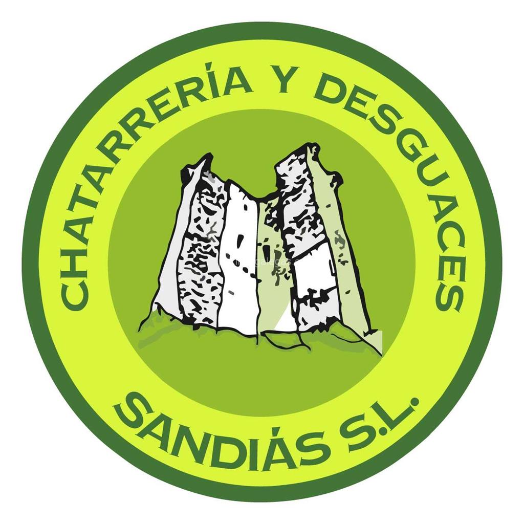 logotipo Chatarrería y Desguaces Sandiás