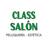Logotipo Class Salón Peluquería Estética
