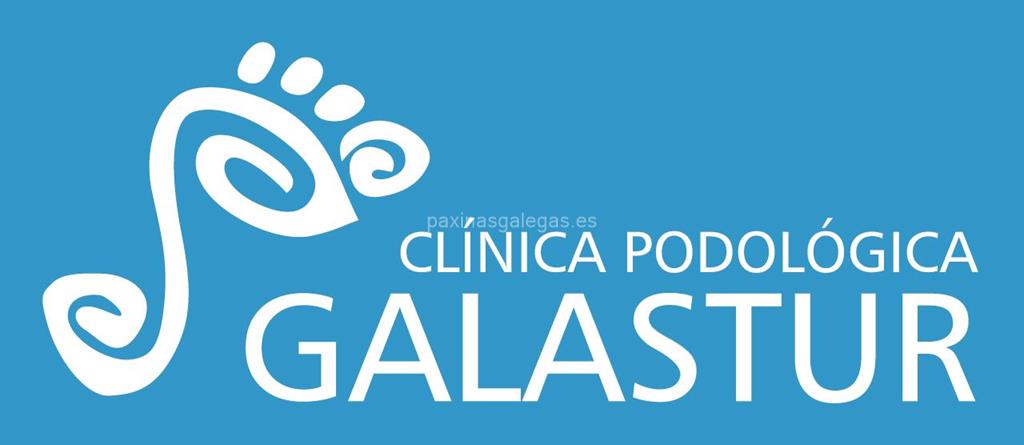 logotipo Clínica Podolóxica Galastur