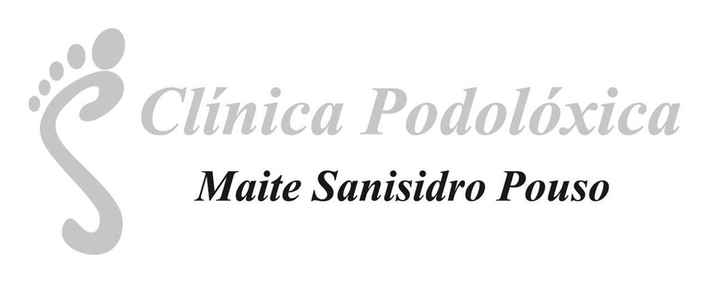 logotipo Clínica Podolóxica - Maite Sanisidro