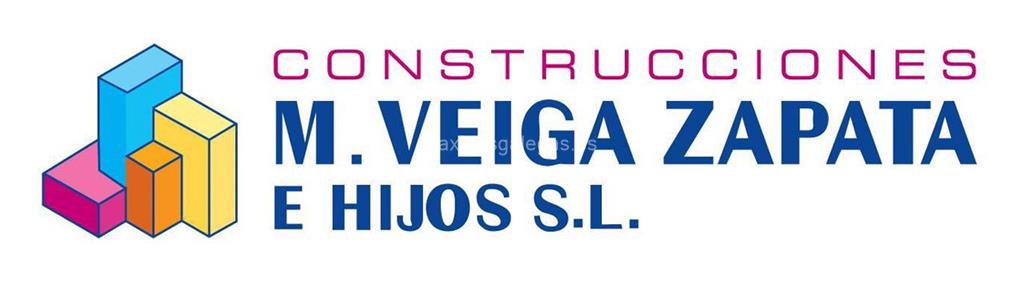 logotipo Construcciones M. Veiga Zapata