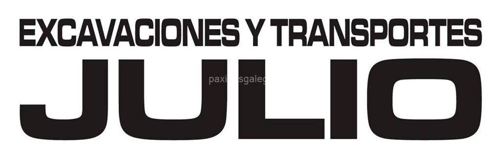 logotipo Excavaciones y Transportes Julio
