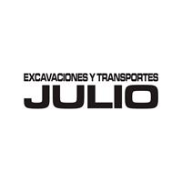 Logotipo Excavaciones y Transportes Julio