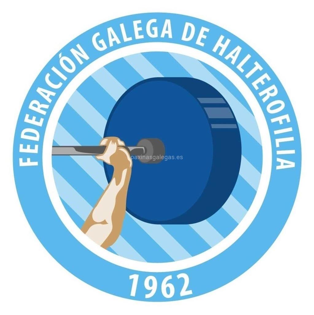 logotipo Federación Galega de Halterofilia
