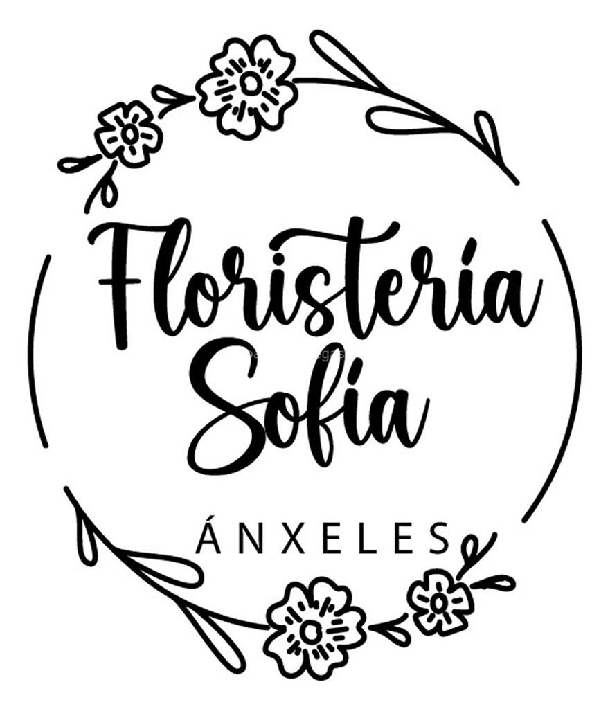 logotipo Floristería Sofía - Ánxeles