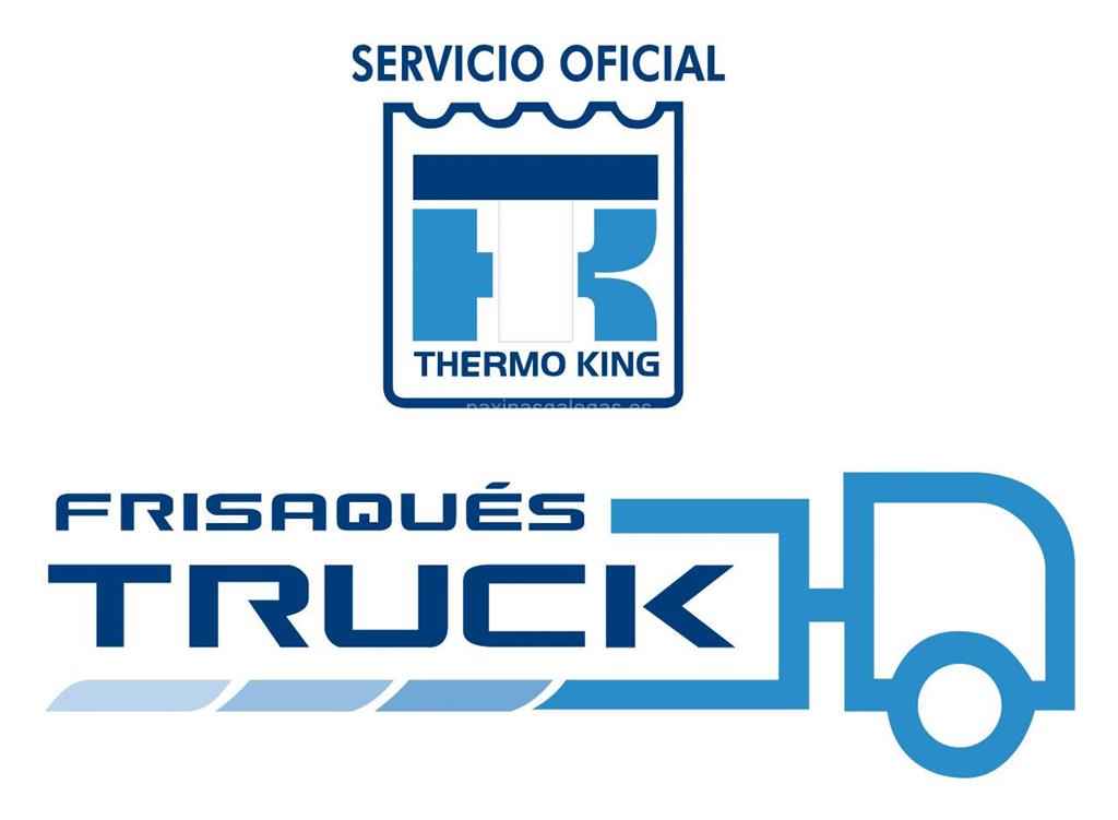 logotipo Frisaques Truck