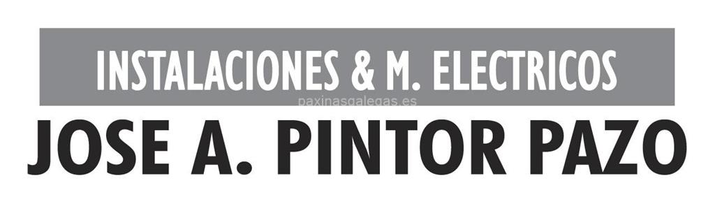 logotipo Instalaciones & M. Eléctricos Pintor Pazo