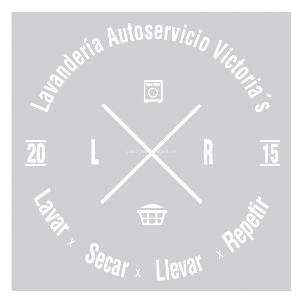 logotipo Lavandería - Autoservicio Victoria's