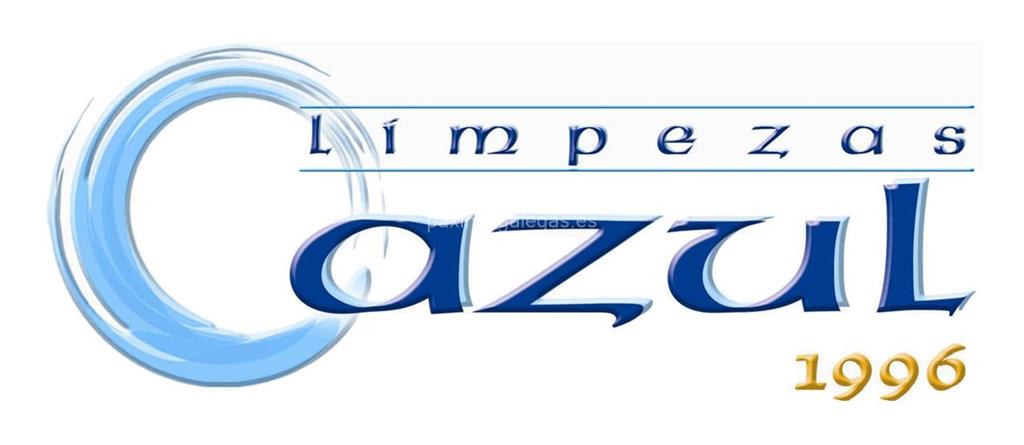 logotipo Limpezas Azul
