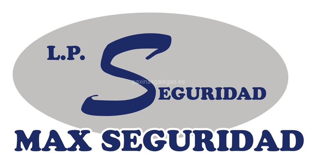 logotipo L.P. Seguridad - Max Seguridad (Cerradura Max Seguridad)