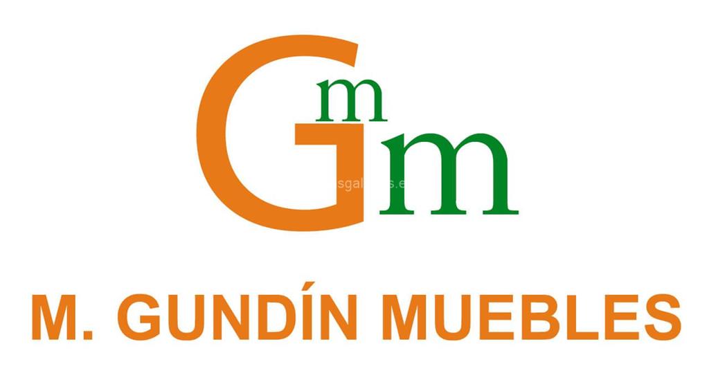 logotipo M. Gundín Muebles (Pikolin)