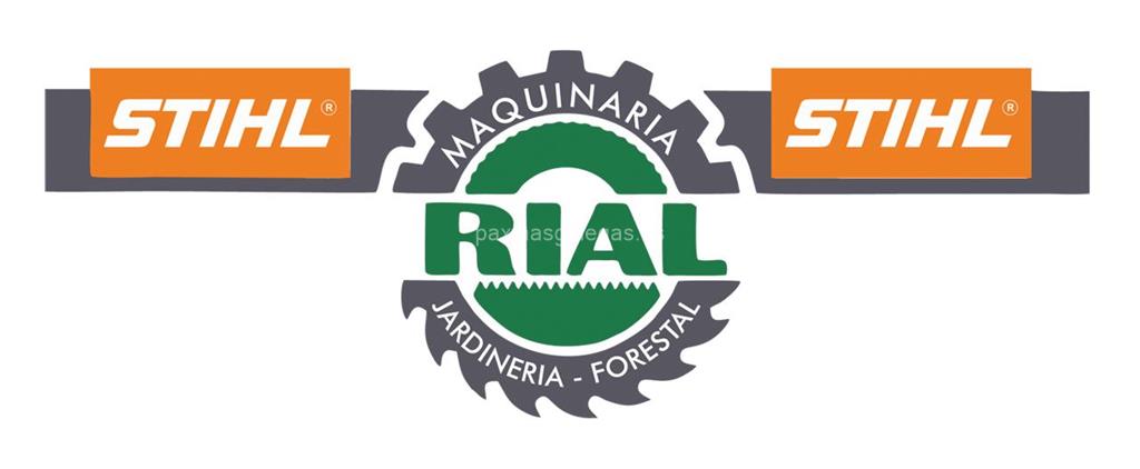 logotipo Maquinaria de Jardinería Rial