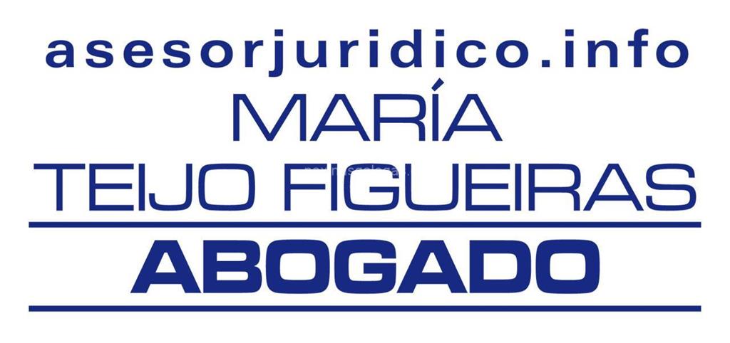logotipo María Teijo Figueiras - Asesor Jurídico