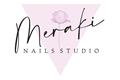 logotipo Meraki Nails Studio