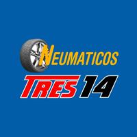 Logotipo Neumáticos Tres 14
