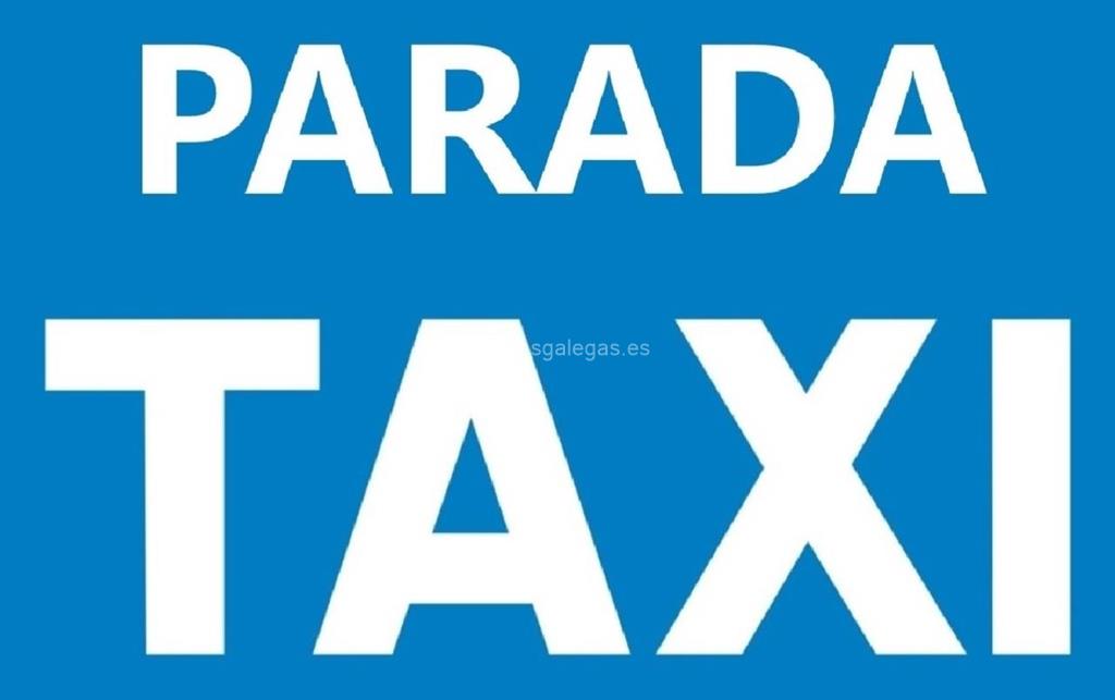 logotipo Parada Taxis A Parda