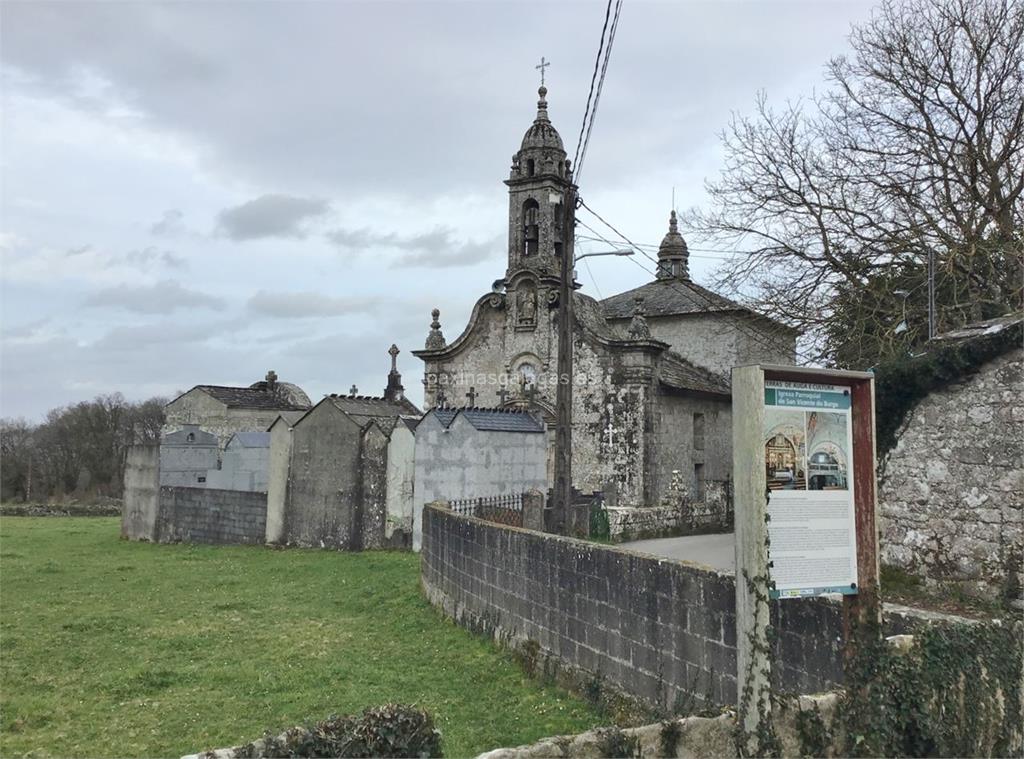 imagen principal Parroquia y Cementerio de San Vicente do Burgo